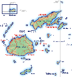 Карта Фиджи
